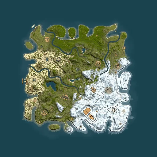 Rust map seed 1094843876, 4500x4500m top-down preview