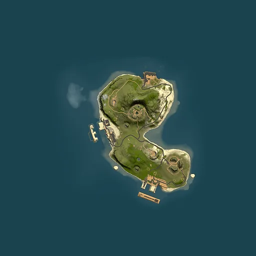 Rust map seed 845233011, 1500x1500m top-down preview