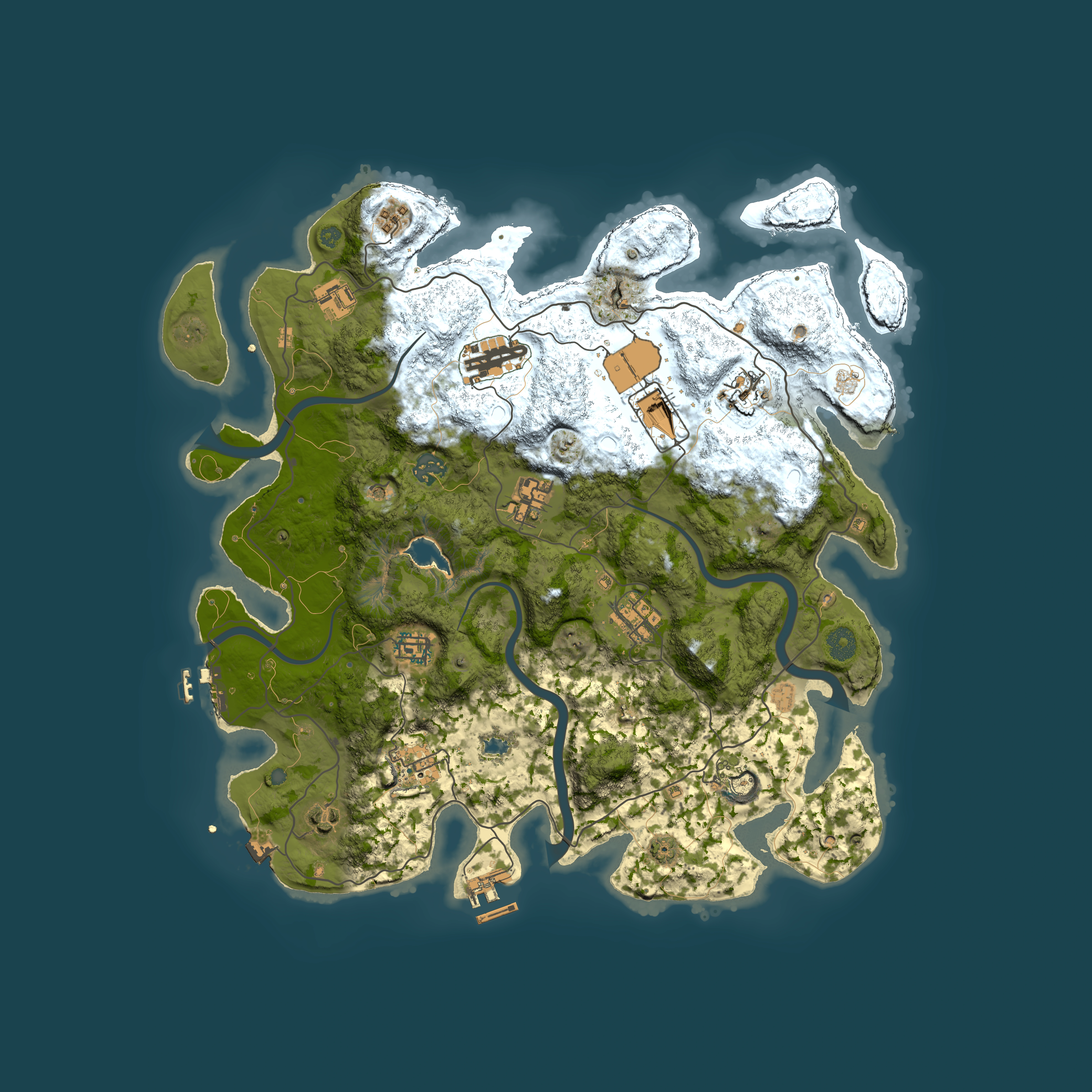 Full top-down render of Rust map seed 580171779, 4000x4000m