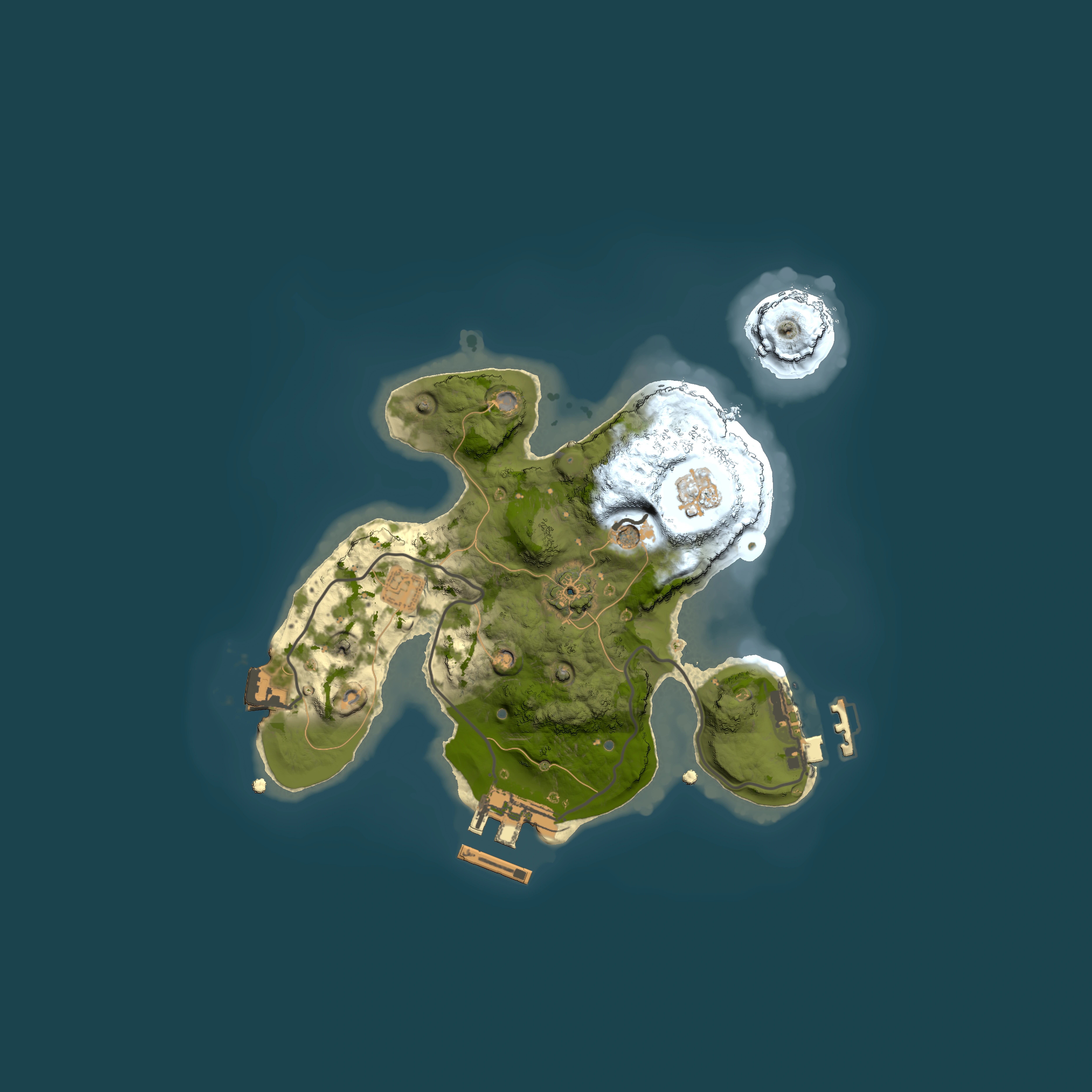 Full top-down render of Rust map seed 535766170, 2000x2000m