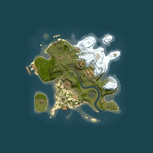 Rust map seed 2082549675, 2500x2500m top-down preview