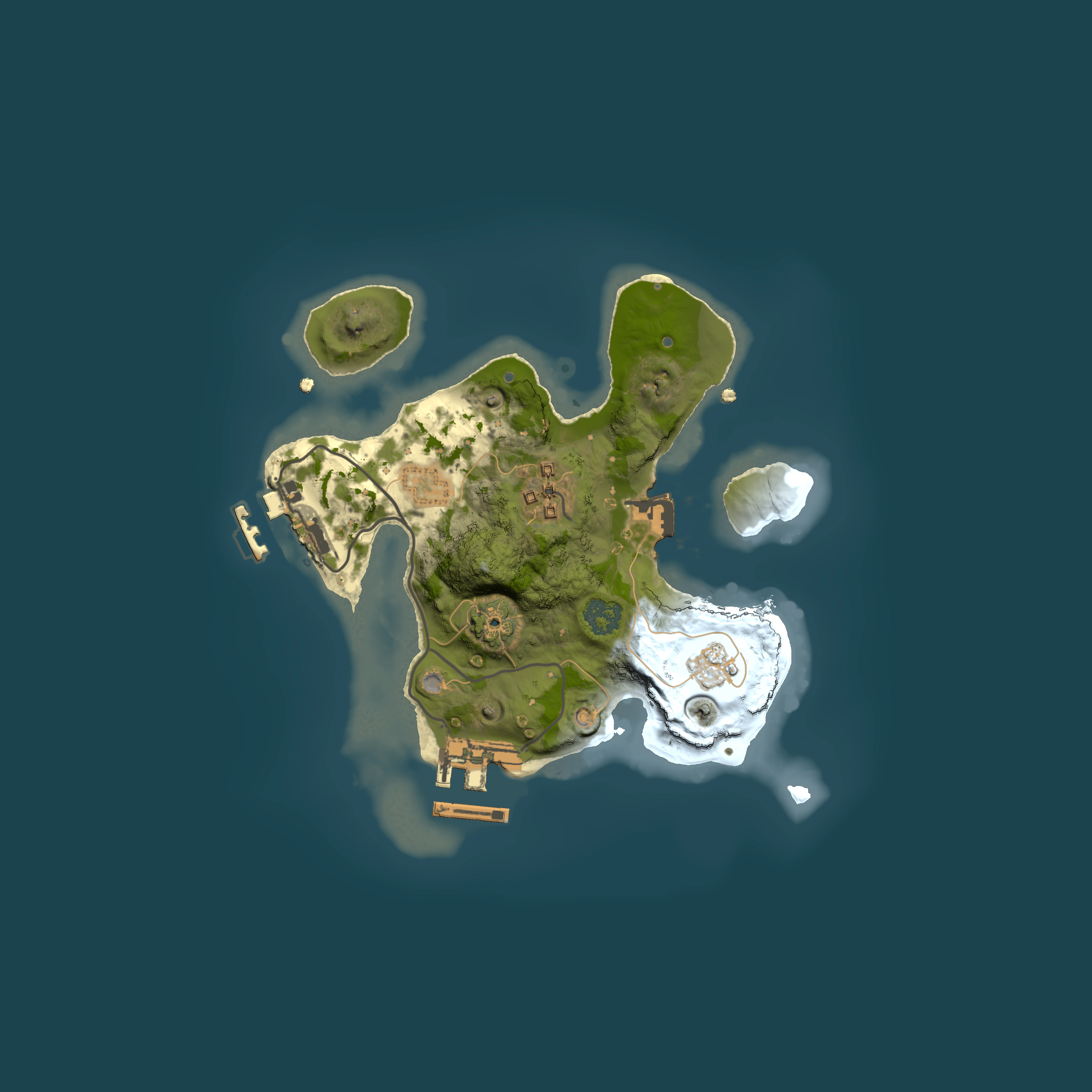 Full top-down render of Rust map seed 756054918, 2000x2000m