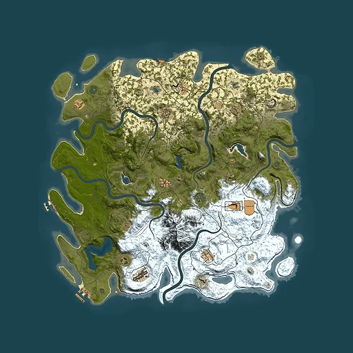 Rust map seed 269702941, 5000x5000m top-down preview