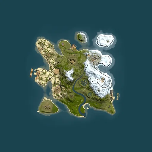 Rust map seed 472691871, 2500x2500m top-down preview