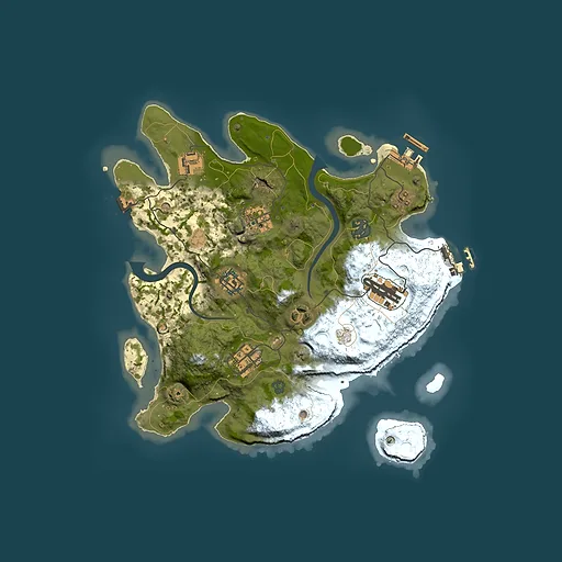 Rust map seed 1829276025, 3000x3000m top-down preview