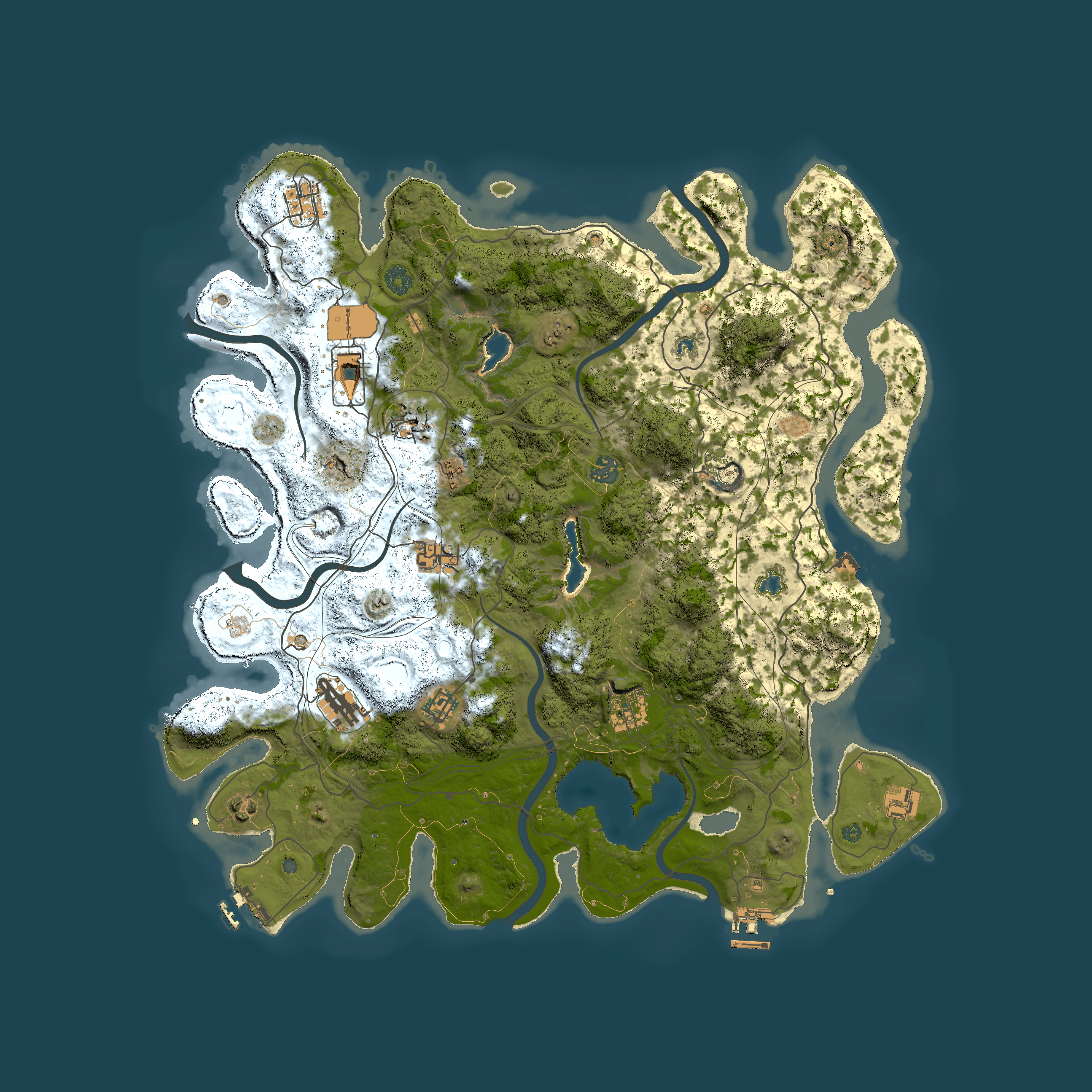 Full top-down render of Rust map seed 1149503882, 4500x4500m