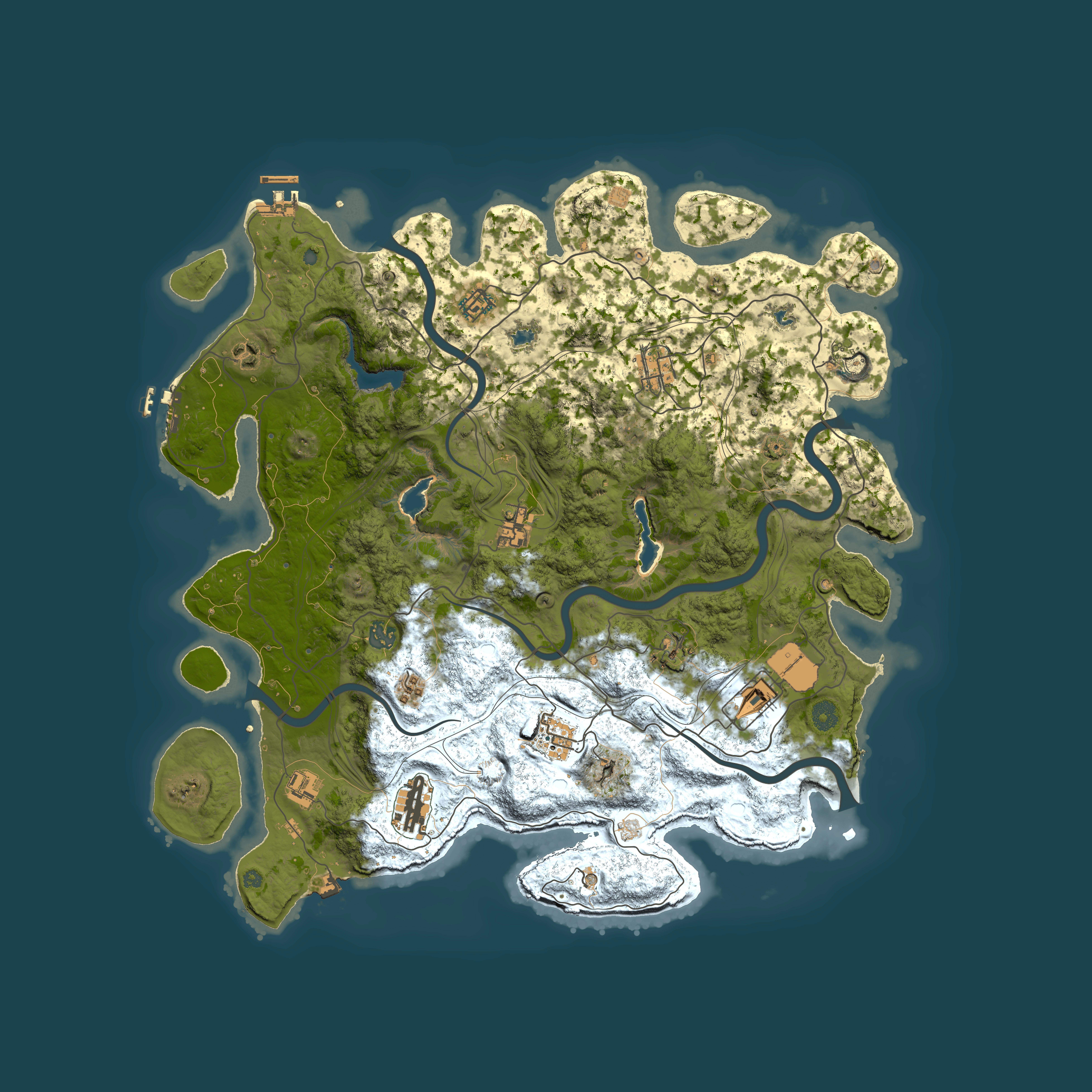 Full top-down render of Rust map seed 112535917, 4500x4500m