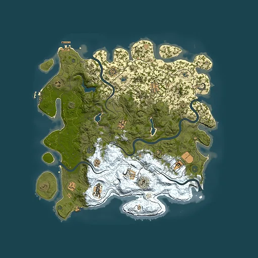 Rust map seed 112535917, 4500x4500m top-down preview