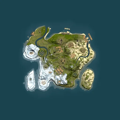 Rust map seed 748653980, 2500x2500m top-down preview