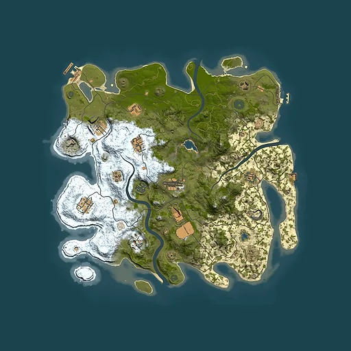 Rust map seed 1659335166, 4000x4000m top-down preview