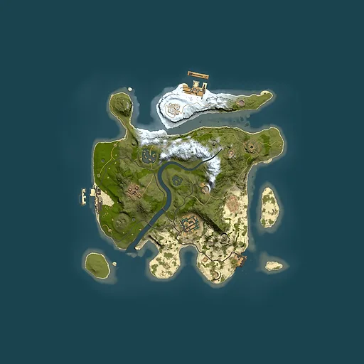 Rust map seed 505230238, 2500x2500m top-down preview