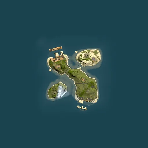 Rust map seed 276964889, 1500x1500m top-down preview