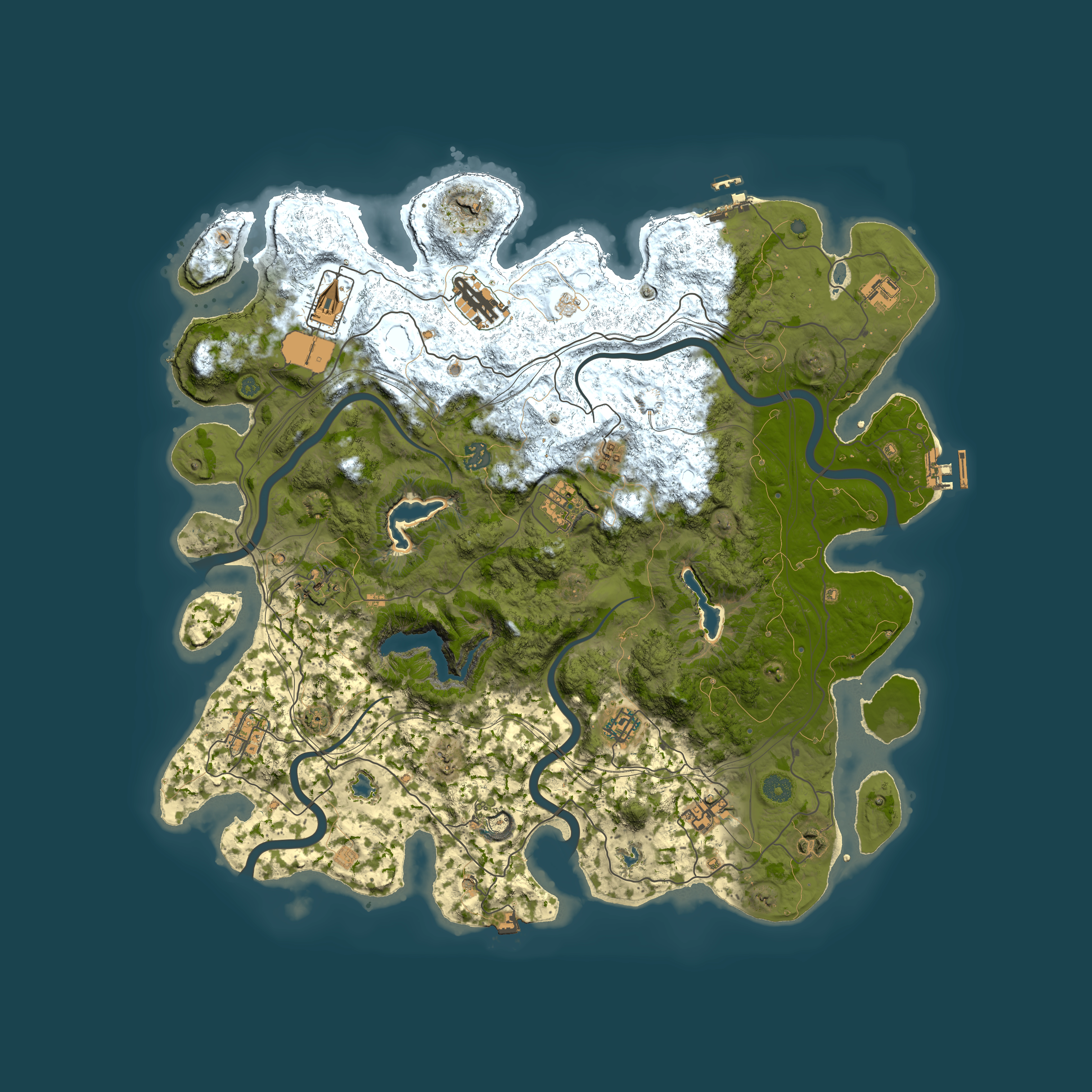 Full top-down render of Rust map seed 712580348, 4500x4500m