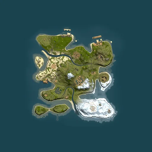 Rust map seed 560183311, 2500x2500m top-down preview