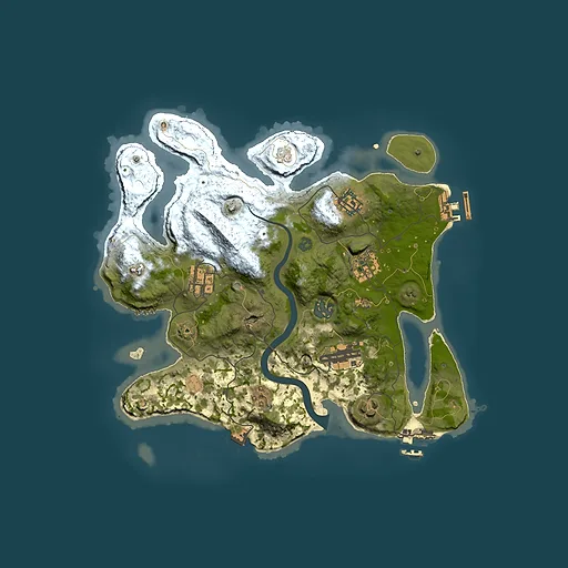Rust map seed 1778241251, 3000x3000m top-down preview