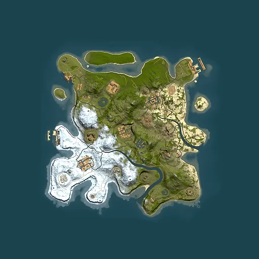 Rust map seed 1824994230, 3000x3000m top-down preview