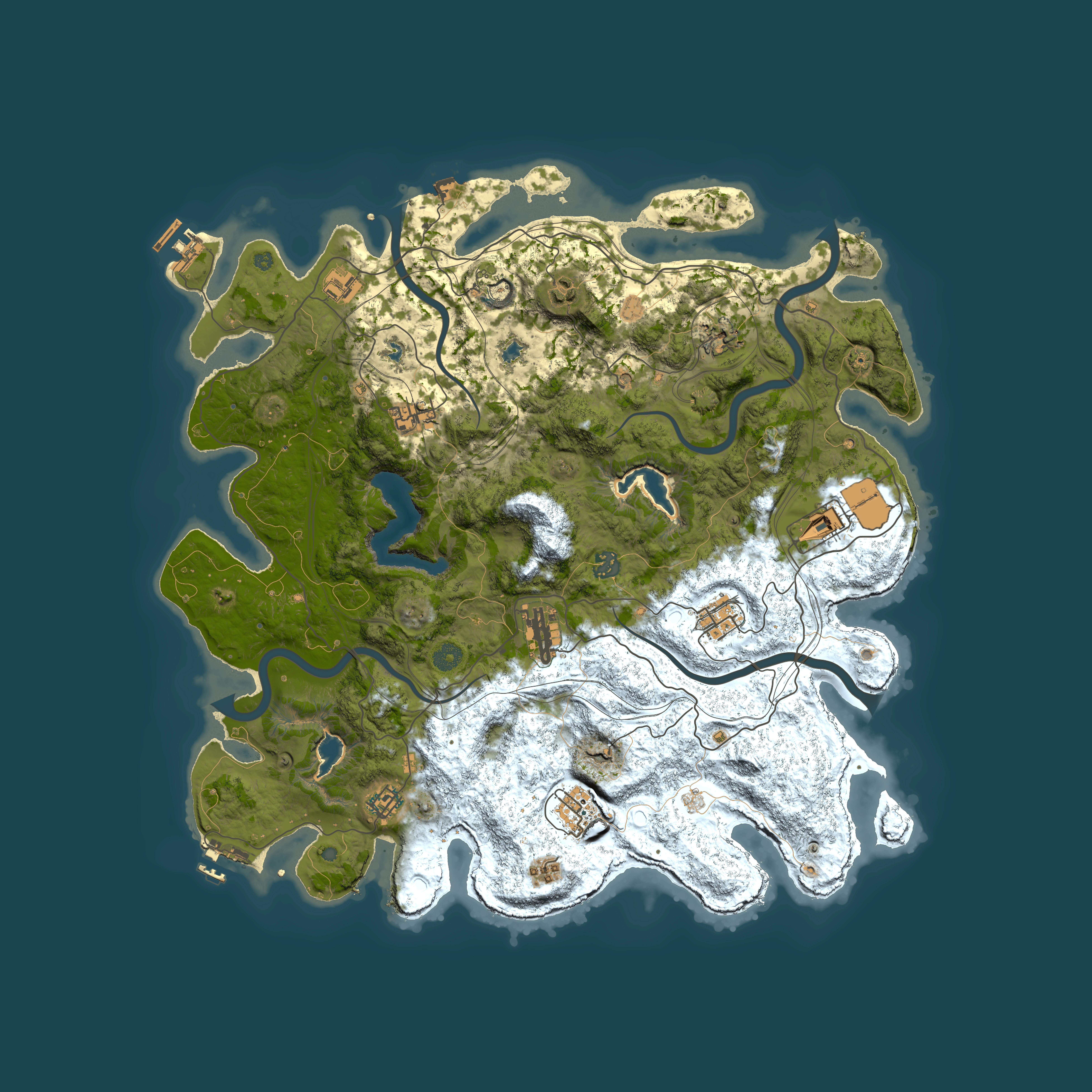 Full top-down render of Rust map seed 1508067144, 4500x4500m