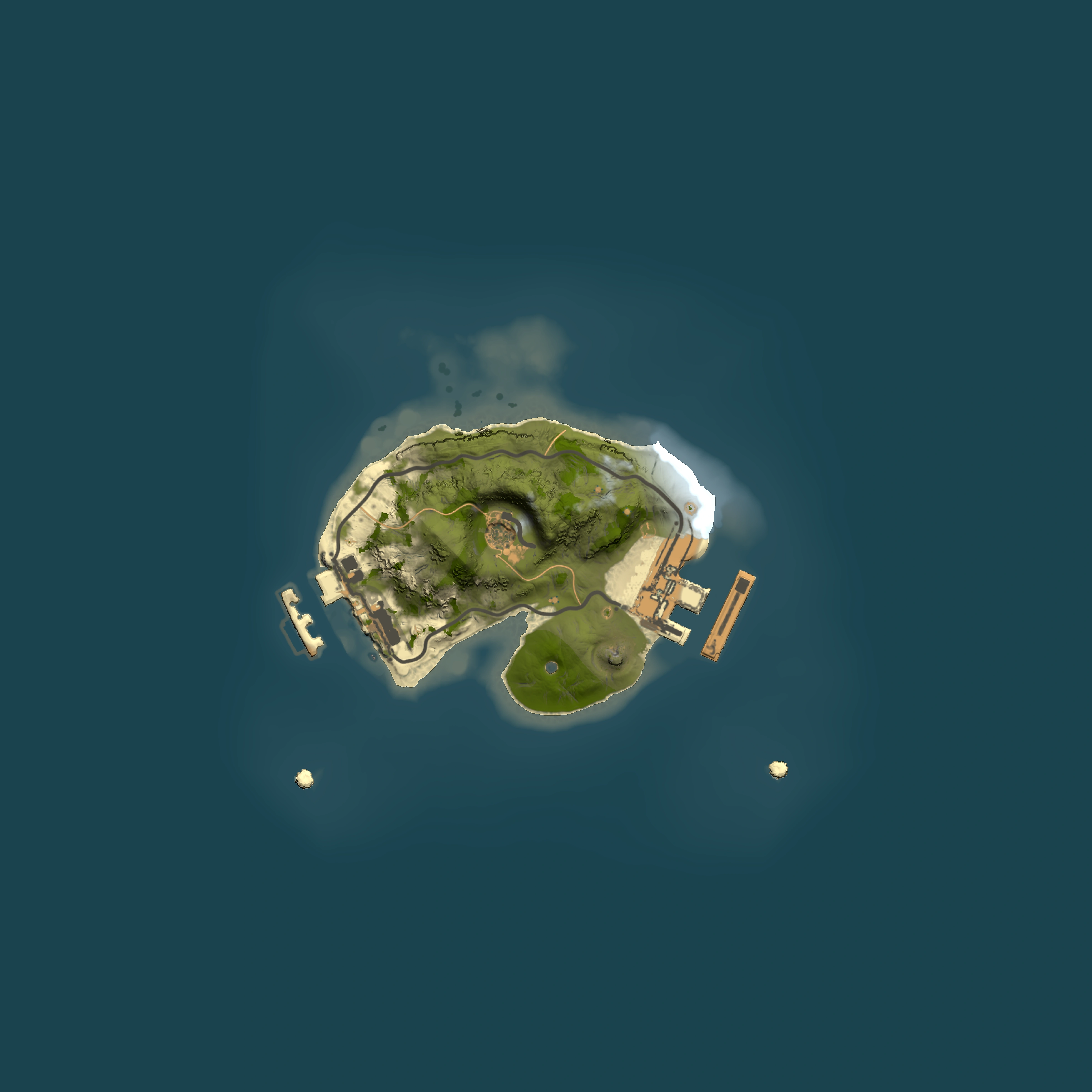 Full top-down render of Rust map seed 1846946183, 1500x1500m