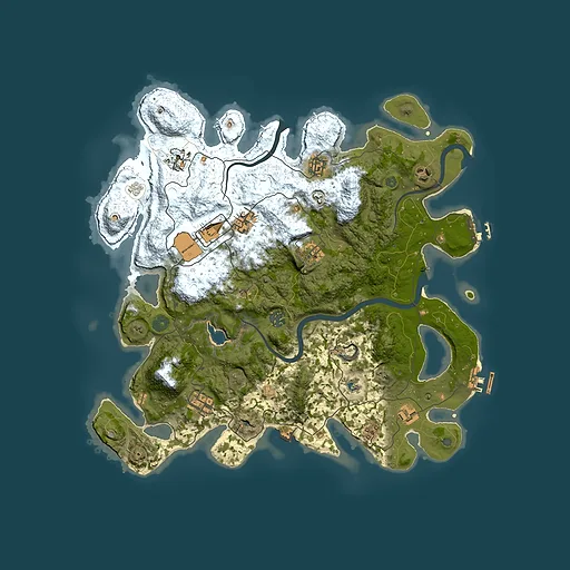 Rust map seed 1538778837, 4000x4000m top-down preview