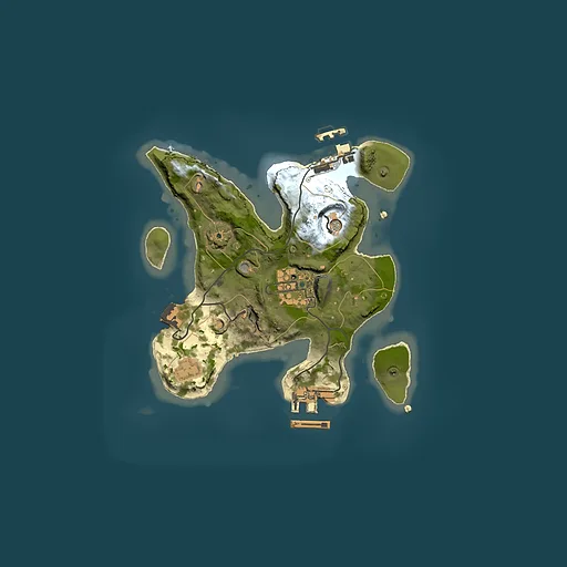 Rust map seed 850906956, 2000x2000m top-down preview