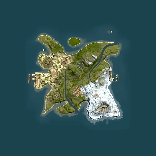 Rust map seed 210404336, 2500x2500m top-down preview