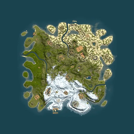 Rust map seed 1989655, 4000x4000m top-down preview