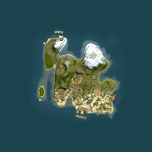 Rust map seed 1258116939, 2000x2000m top-down preview