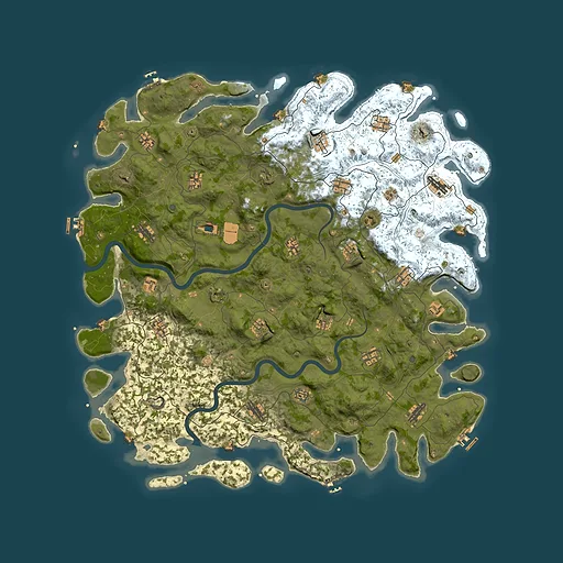 Rust map seed 811762692, 5499x5499m top-down preview
