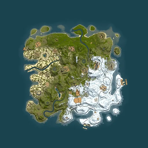 Rust map seed 1912345608, 4000x4000m top-down preview