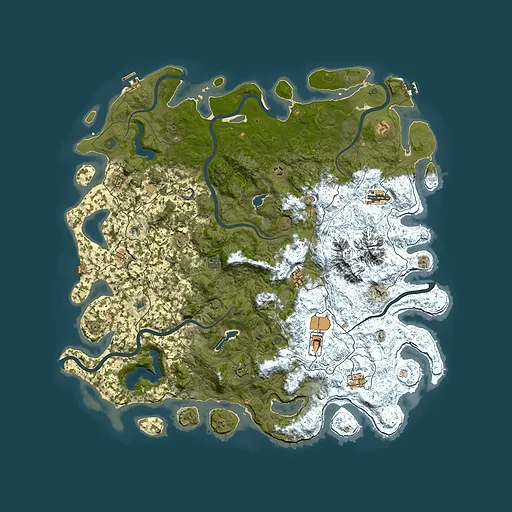 Rust map seed 1348032761, 5500x5500m top-down preview