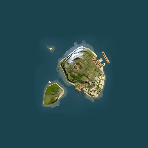 Rust map seed 733611285, 1500x1500m top-down preview