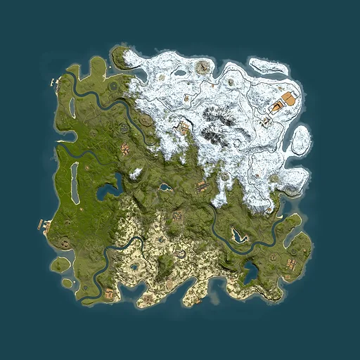 Rust map seed 7251778, 5500x5500m top-down preview