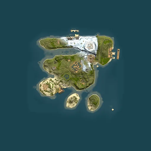 Rust map seed 1127880642, 2000x2000m top-down preview