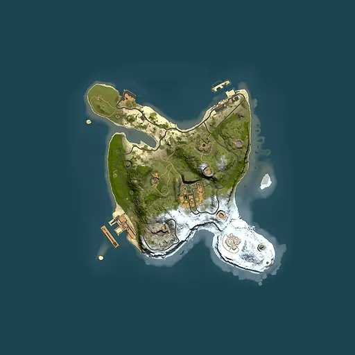 Rust map seed 1650325884, 2000x2000m top-down preview