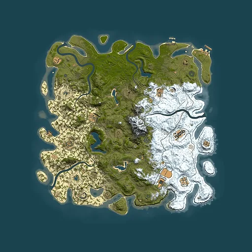 Rust map seed 1900337126, 5000x5000m top-down preview