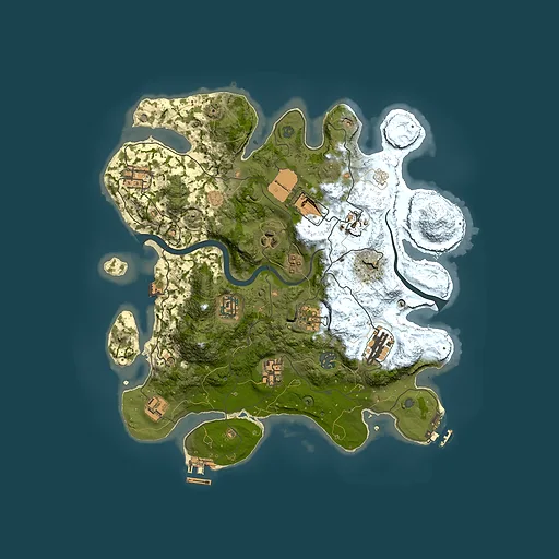 Rust map seed 1779603235, 3500x3500m top-down preview