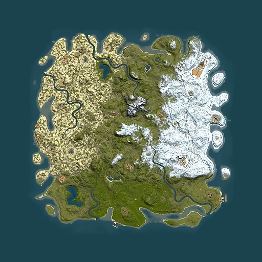 Rust map seed 1282010581, 6000x6000m top-down preview