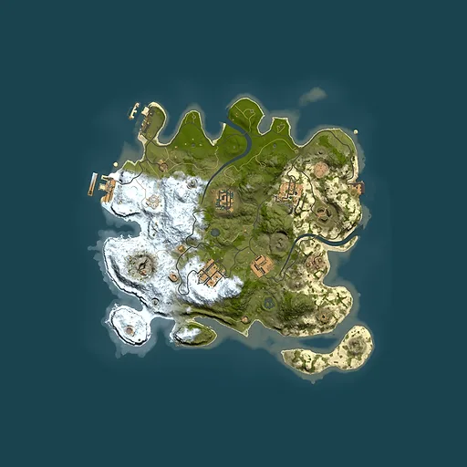 Rust map seed 1837131957, 3000x3000m top-down preview