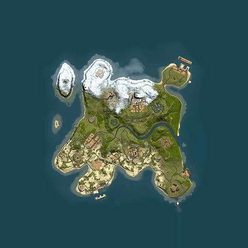 Rust map seed 1531476547, 2500x2500m top-down preview