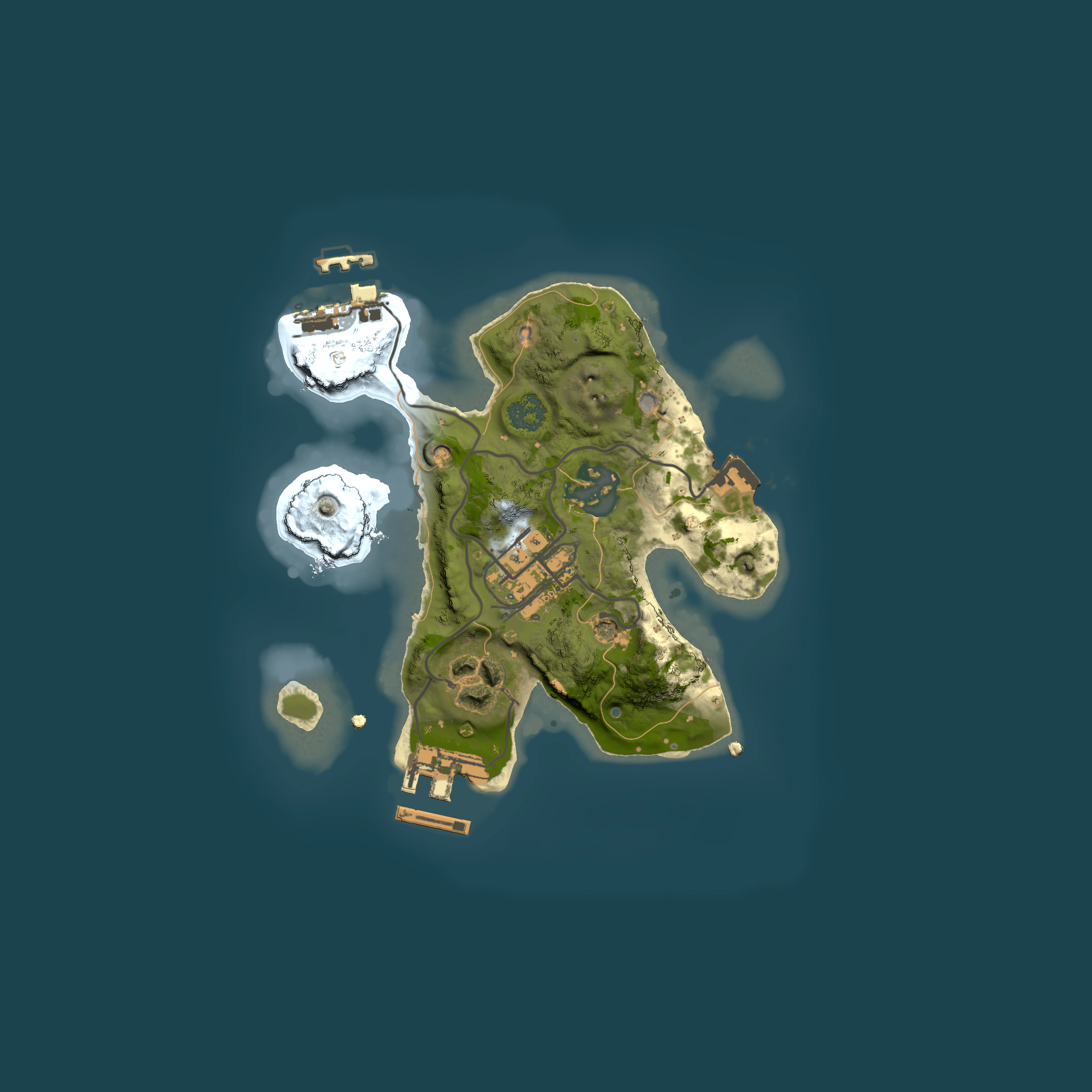 Full top-down render of Rust map seed 61298793, 2000x2000m