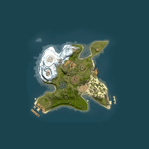 Rust map seed 1001847254, 2000x2000m top-down preview