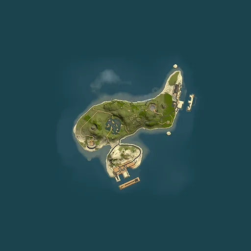 Rust map seed 15032709, 1500x1500m top-down preview