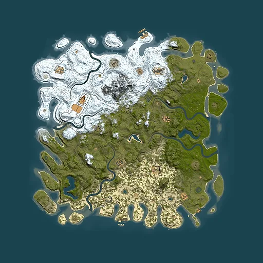 Rust map seed 1075689872, 5500x5500m top-down preview