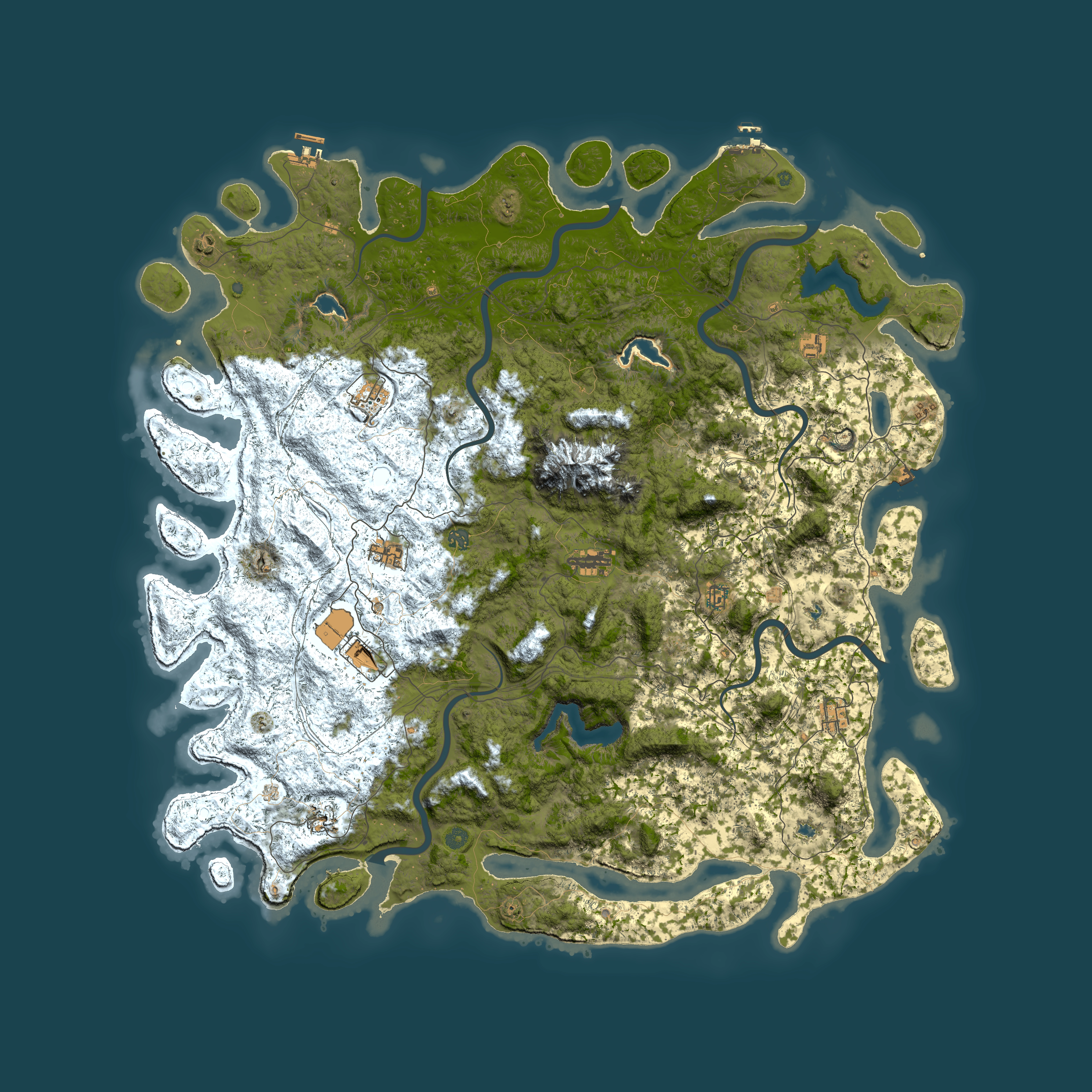 Full top-down render of Rust map seed 1521921944, 6000x6000m