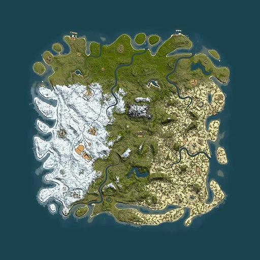 Rust map seed 1521921944, 6000x6000m top-down preview