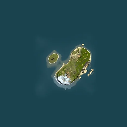 Rust map seed 2040898448, 1500x1500m top-down preview