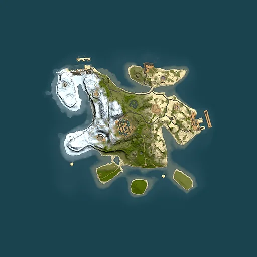 Rust map seed 1906591831, 2000x2000m top-down preview