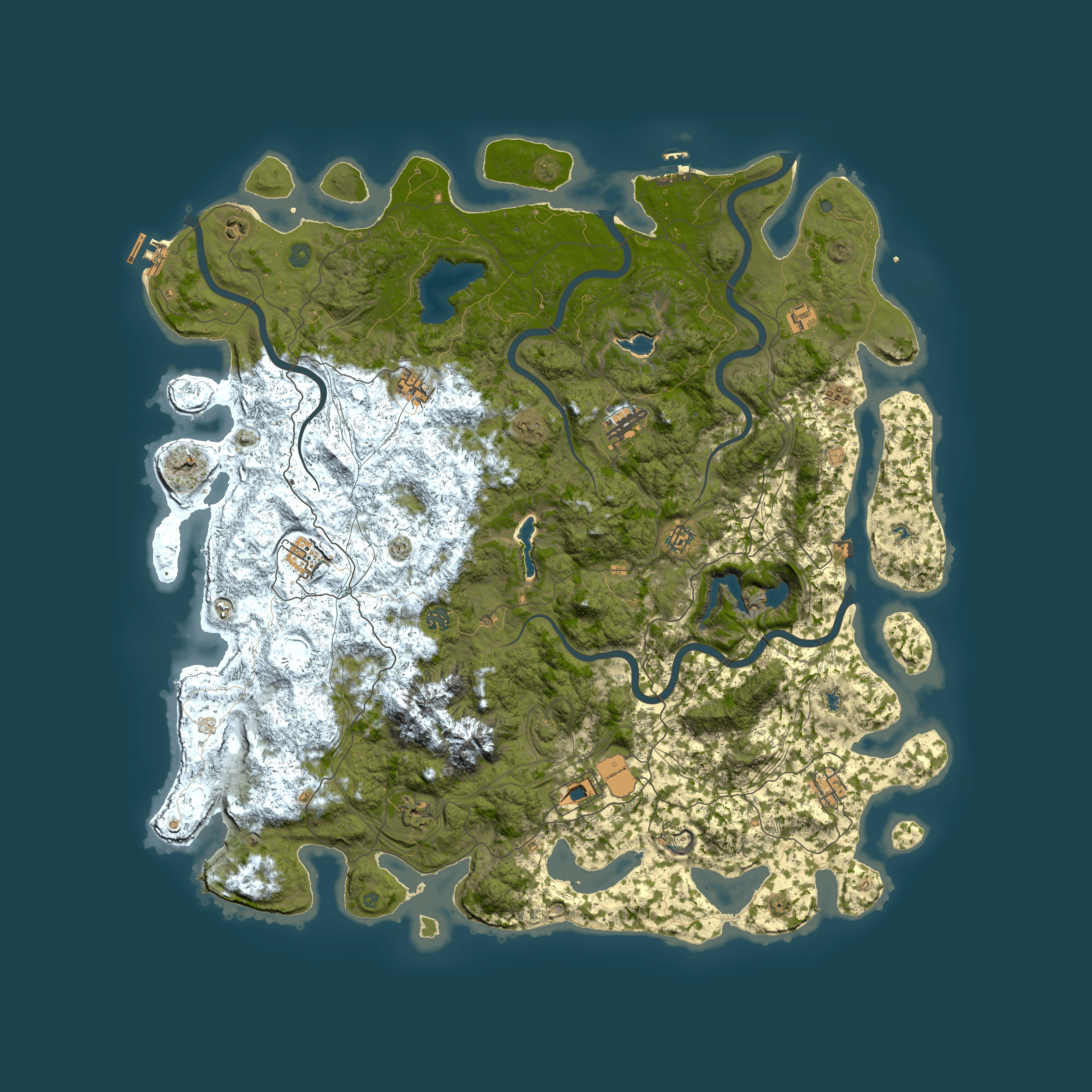 Full top-down render of Rust map seed 74346599, 5500x5500m