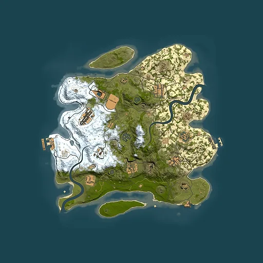 Rust map seed 1944370493, 3500x3500m top-down preview