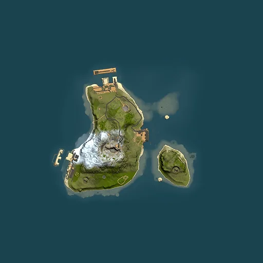 Rust map seed 1851297945, 1500x1500m top-down preview